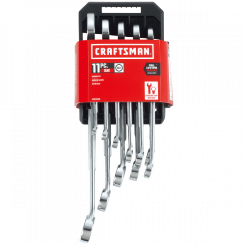 Juego de 11 Llaves Craftsman Combinadas - Sistema Sae