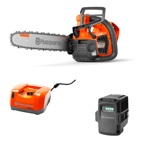 Kit Motosierra Husqvarna T540i XP + Cargador QC330 + Batería BLI200