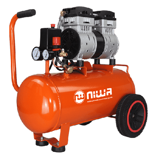 Compresor Alta Recuperación Oil Free Silenciosos Niwa Modelo ASW24