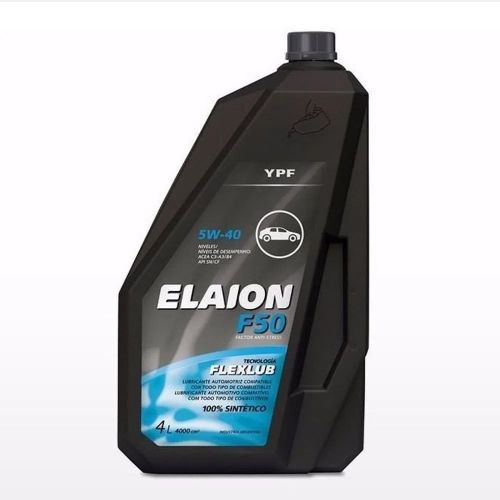 Elaion F50  5W-40 4 litros Caja 6u Ypf