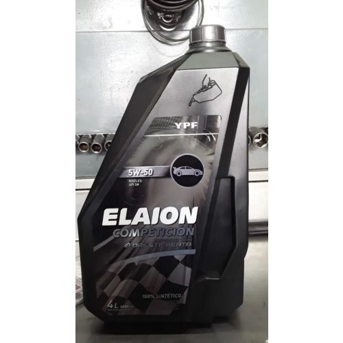 Elaion Competicion 5W-50 4 litros Caja 6u Ypf