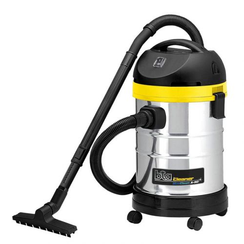 Aspiradora BTA Polvo/Líquido Acero Inoxidable 30 Lts