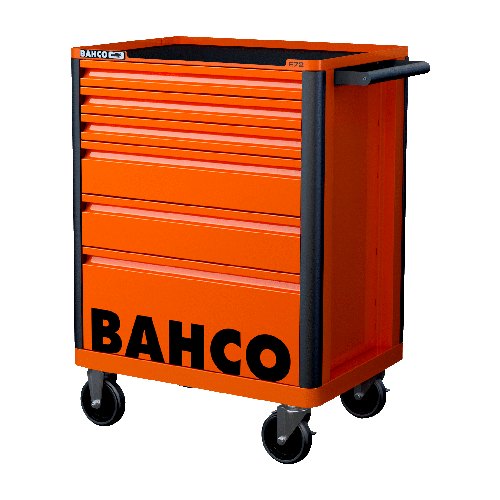 Carro De 26 Con 6 Cajones Naranja Medidas 693Mm X 510Mm X 955Mm Bahco