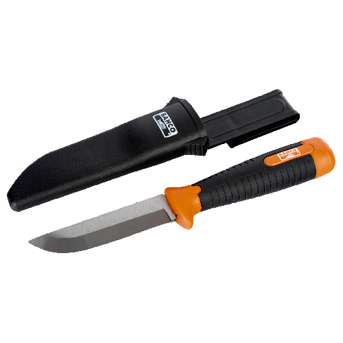 Cuchillo Formon De Alta Resistencia Con Hoja Curva Y Mango De Goma De 25Mm  12 Piezas Caja  Bahco