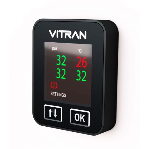 Monitor de presion de neumáticos Vitran (tpms) para auto o camioneta