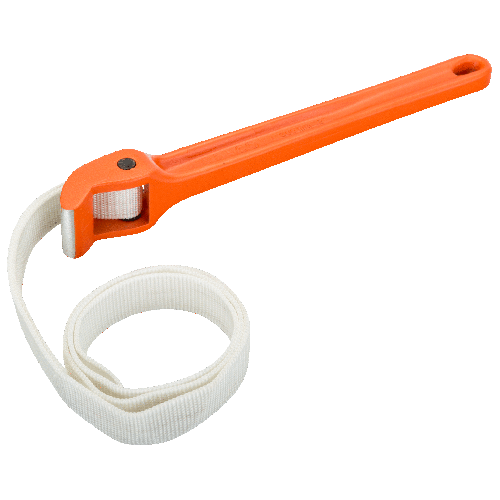Llaves Para Caños Especiales De 220Mm Con Correa De Nylon Y Mango De Acero 300Mm Bahco