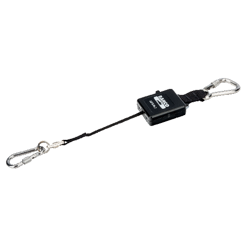 Cuerda Retractil Con Mosqueton Fijo 1 Kg 1 M  Bahco