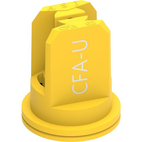 Abanico Plano Antideriva Kematal 110° Amarillo CFAU11002 