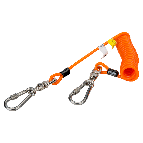 Cuerda En Espiral Con Mosqueton 3 Kg 1.7 M  Bahco