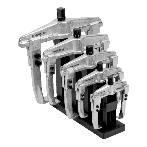 Pantalla Del Conjunto De Extractores Universal De 2 Garras Con Acabado Galvanizado  Bahco