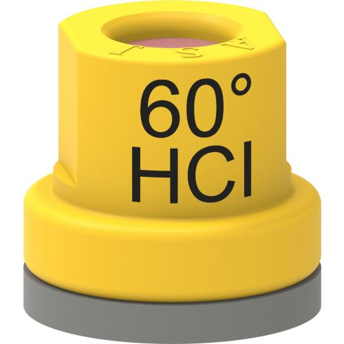 Cono Hueco Ceramica 60° Amarilla HCI6002