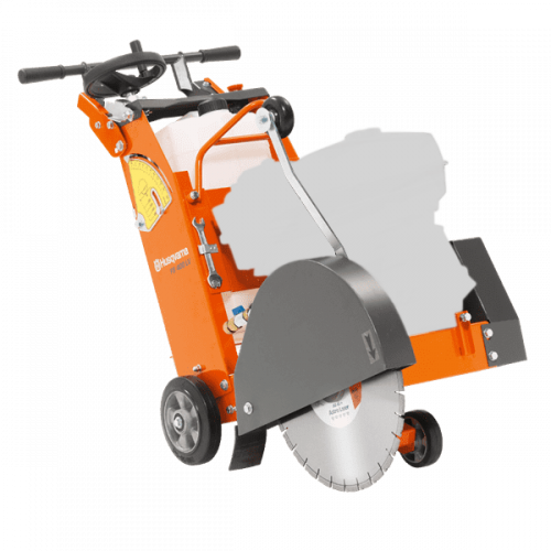 Cortadora de concreto de piso Husqvarna FS 400 LV sin motor
