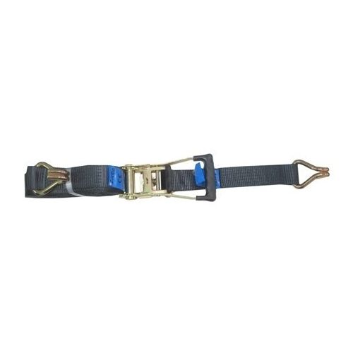 Cinta amarre Fema 50mm x 9mt - con crique - manija acero - protector plástico 5000kg