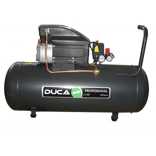 Compresor Duca Pro 2,5HP X 100Lt. 220V. C/Ruedas