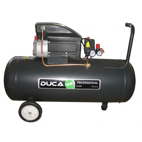 Compresor Duca Pro 2.5HP X 120Lt. 220V. C/Ruedas