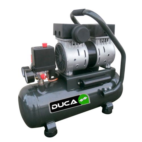 Compresor Carter Seco 12lts 1hp Duca Tanque Acero 1 Salida