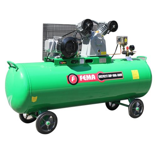 Compresor Aire Correa Fema Trifásico 180 Litros 3 Hp 366 L/m