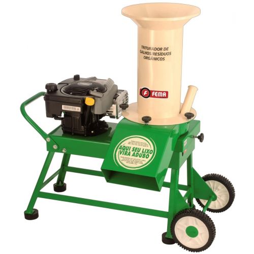 Trituradora Fema 200 - Motor Fema 6.5 hp – 3400 rpm