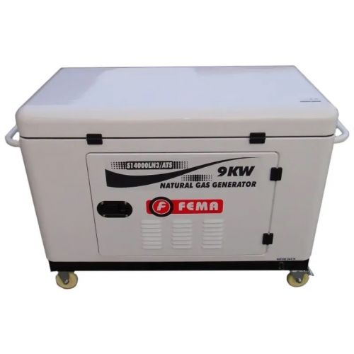 Generador Gas Natural Fema-14000 9kw 380v Insonorizado