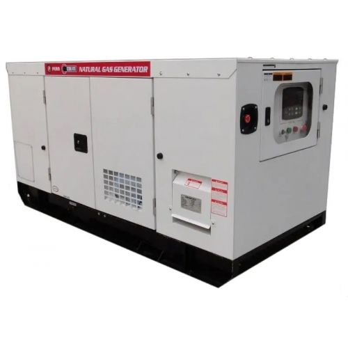 Generador Gas Natural Fema 24Kw 380v Insonorizado C/Transferencia