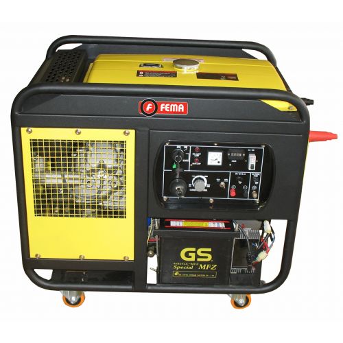 Generador Fema 15000-Trifasico-Abierto Arranque Electrico