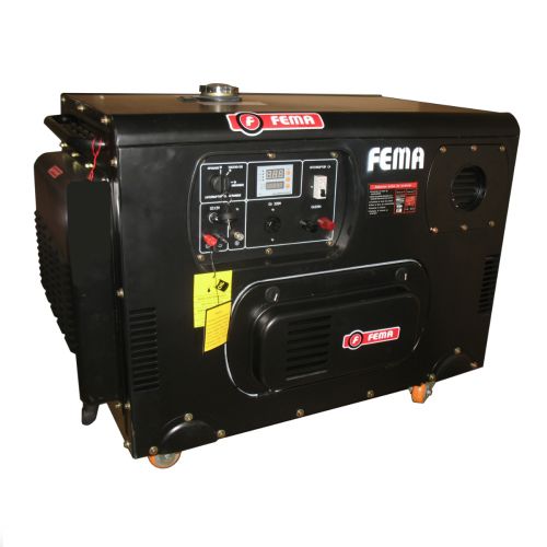 Generador Diesel Fema-15000 11.2Kva 220v Insonorizado