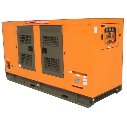 Generador Diesel Fema 100kw 380v Insonorizado C/Transferencia