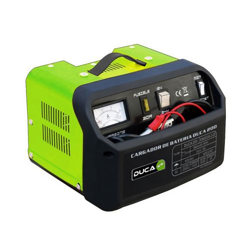 Cargador de Batería Portátil para Auto Duca - Baterías 12v 200 Amp.