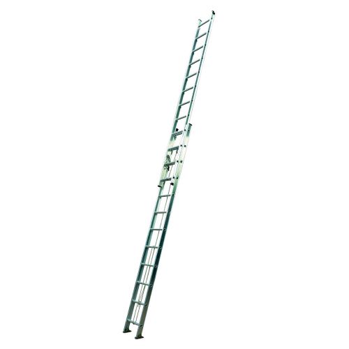 Escalera Extensible Aluminio 28 Peldaños 4,36/7,72 Mt 150 Kg