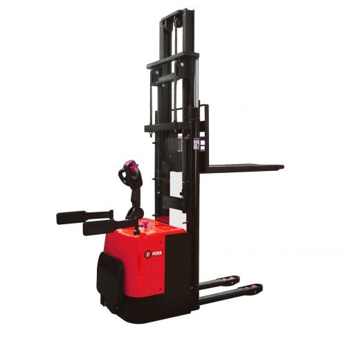 Elevador Apilador Transpalets 1200 kg/batería Litio 4,5mt p/hombre a bordo