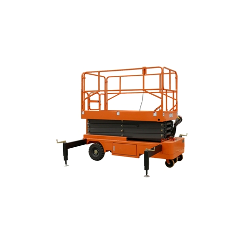 Plataforma Tijera Eléctrica 500 Kg - Altura 12 Mt - Rueda Motriz