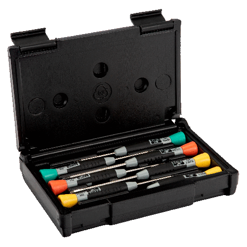 Juego De Destornilladores Rectos Phillips Torxr Con Agarre De Precision  7 Piezas  Bahco