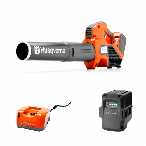 Kit Soplador Husqvarna 525i B Mark + Cargador QC330 + Batería BLI200
