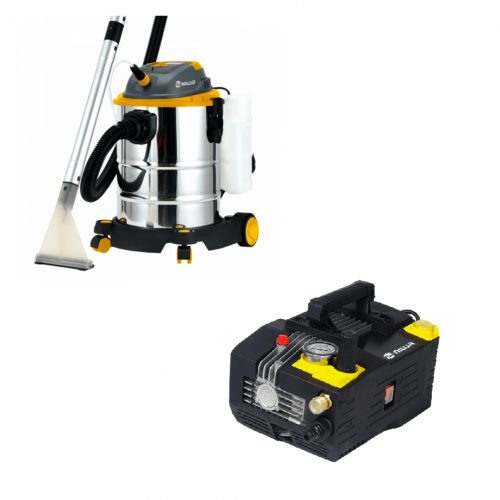 Promo Lava-Aspiradora profesional Niwa LANW-1225i 1200W + Hidrolavadora Eléctrica Modelo HDNWPRO10