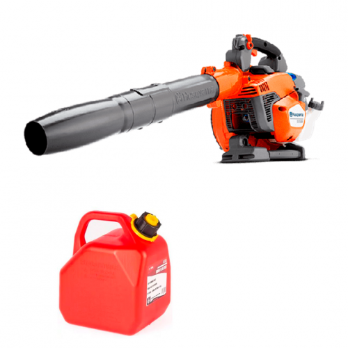 Promo Soplador Husqvarna 525BX + Bidón Plástico C/Pico 5 Lts de Regalo