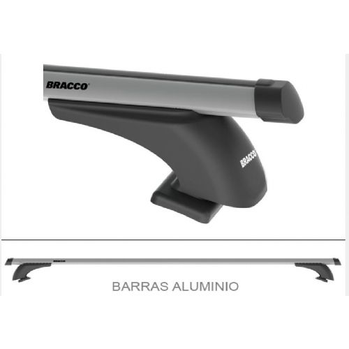 Juego Barras De Aluminio Oval Largo 97Cm Bracco