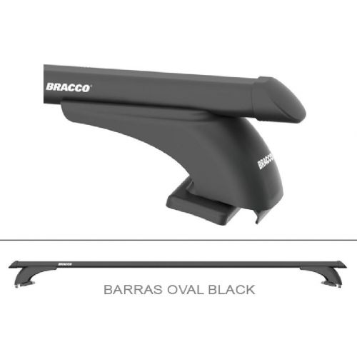 Juego De Barras Oval De 139 Cm Con Agujeros Fijacion Bracco