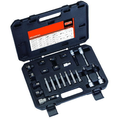 Juego De Extractores Para Alternador  24 Piezas Estuche Plastico Bahco