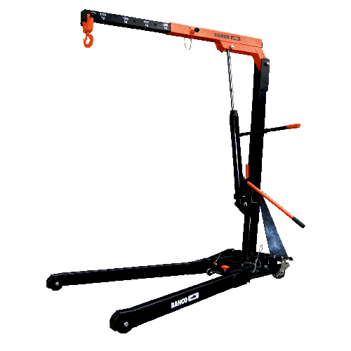 Grua Plegable A Doble Piston 2 T  Bahco