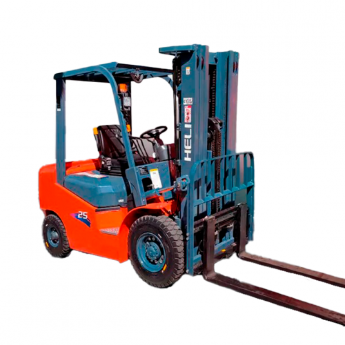 Autoelevador Diesel HELI CPCD25 K2 | 2500kg - Torre Triple – 4.7 Mts