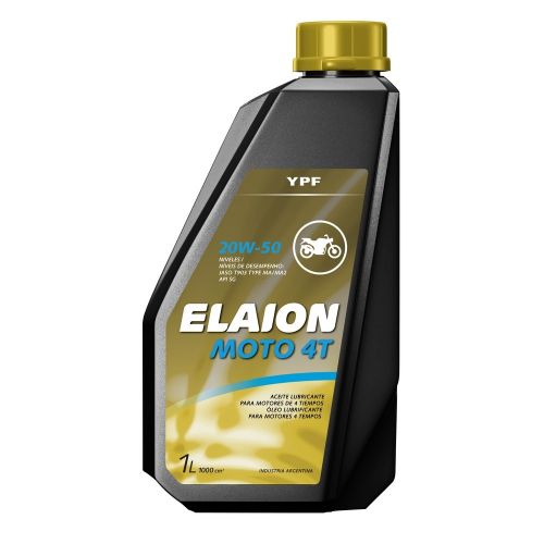 Elaion Moto 4T 10W-40 1 litro Caja 12u Ypf