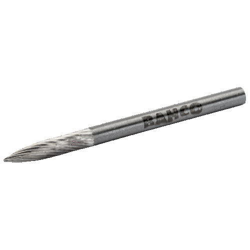 Lima Rotativa De Nariz Puntiaguda Con Arco De Carburo De Tungsteno 8Mm X 20Mm Para Metal Medio 18 Tpi 6Mm Bahco