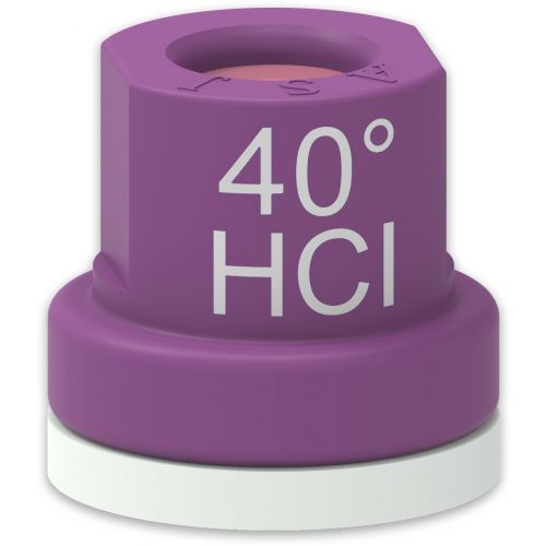 Cono Hueco Ceramica 40° Violeta HCI40025
