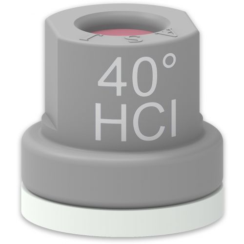 Cono Hueco Ceramica 40° Gris HCI4006