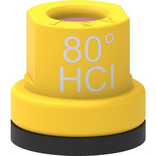 Cono Hueco Ceramica 80° Amarillo HCI8002