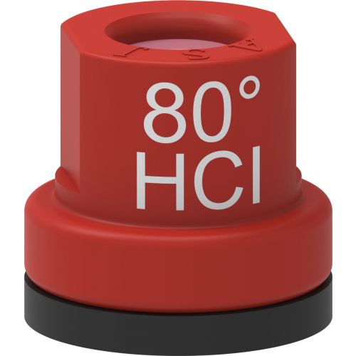 Cono Hueco Ceramica 80° Roja HCI8004