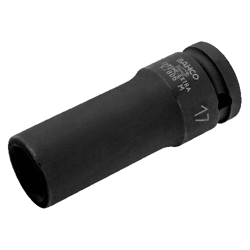 Bocallaves Largos De Impacto De 1/2 Con Perfil Hexagonal De 22Mm Fosfatados Bahco