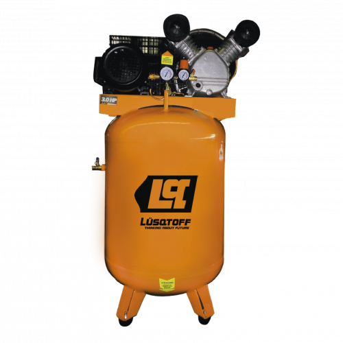 Compresor de Aire Vertical 150 Lts 3 Hp A Correa Bicilíndrico
