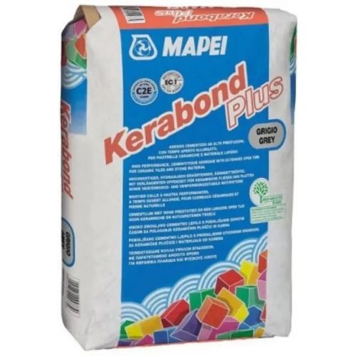 Adhesivo cementicio Mapei Kerabond Plus de altas prestaciones 30Kg