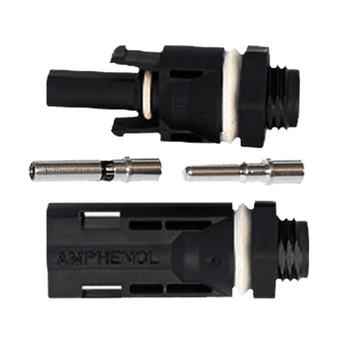 Conector Solar Para Chasis Macho/Hembra MC4